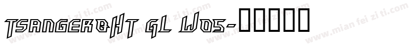 TsangerQHT GL WO5字体转换